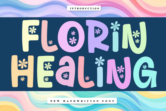 Florin Healing Font - Lettering Fonts Design