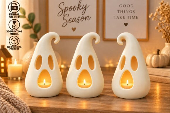 Spooky Halloween Pumpkin Treat Bowl – 3D Printed Candy Holder - Image 16