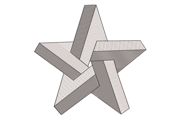Impossible Star Optical Illusion