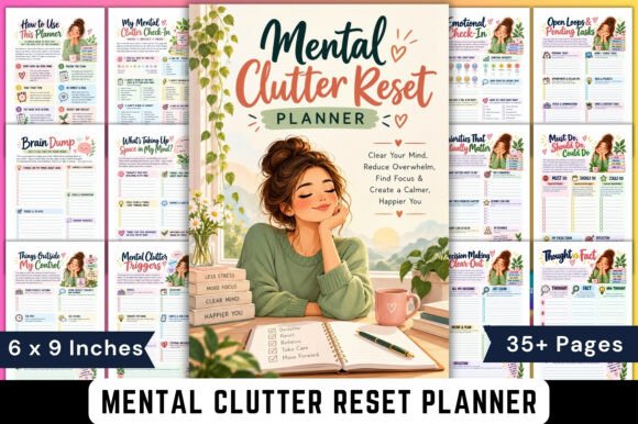 Mental Clutter Reset Planner