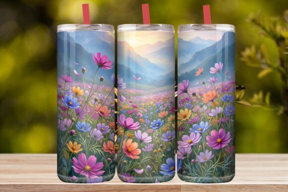 Mountain Wildflower Field 20oz Skinny