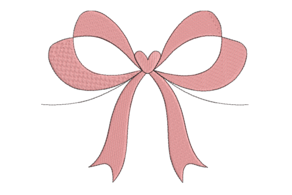 Pink Ribbon Bow