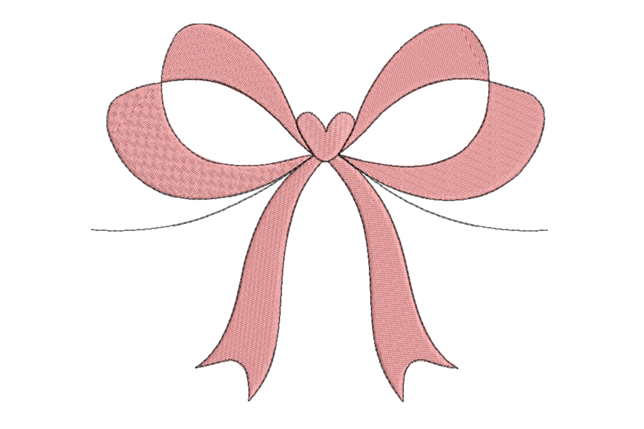 Pink Ribbon Bow