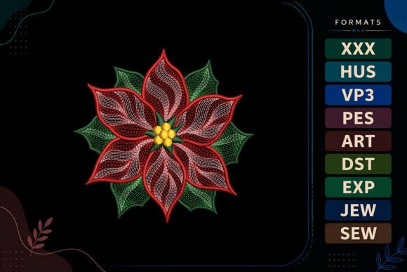Ripple Christmas Poinsettia