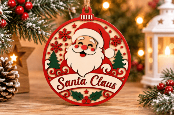 Santa Claus Ornament