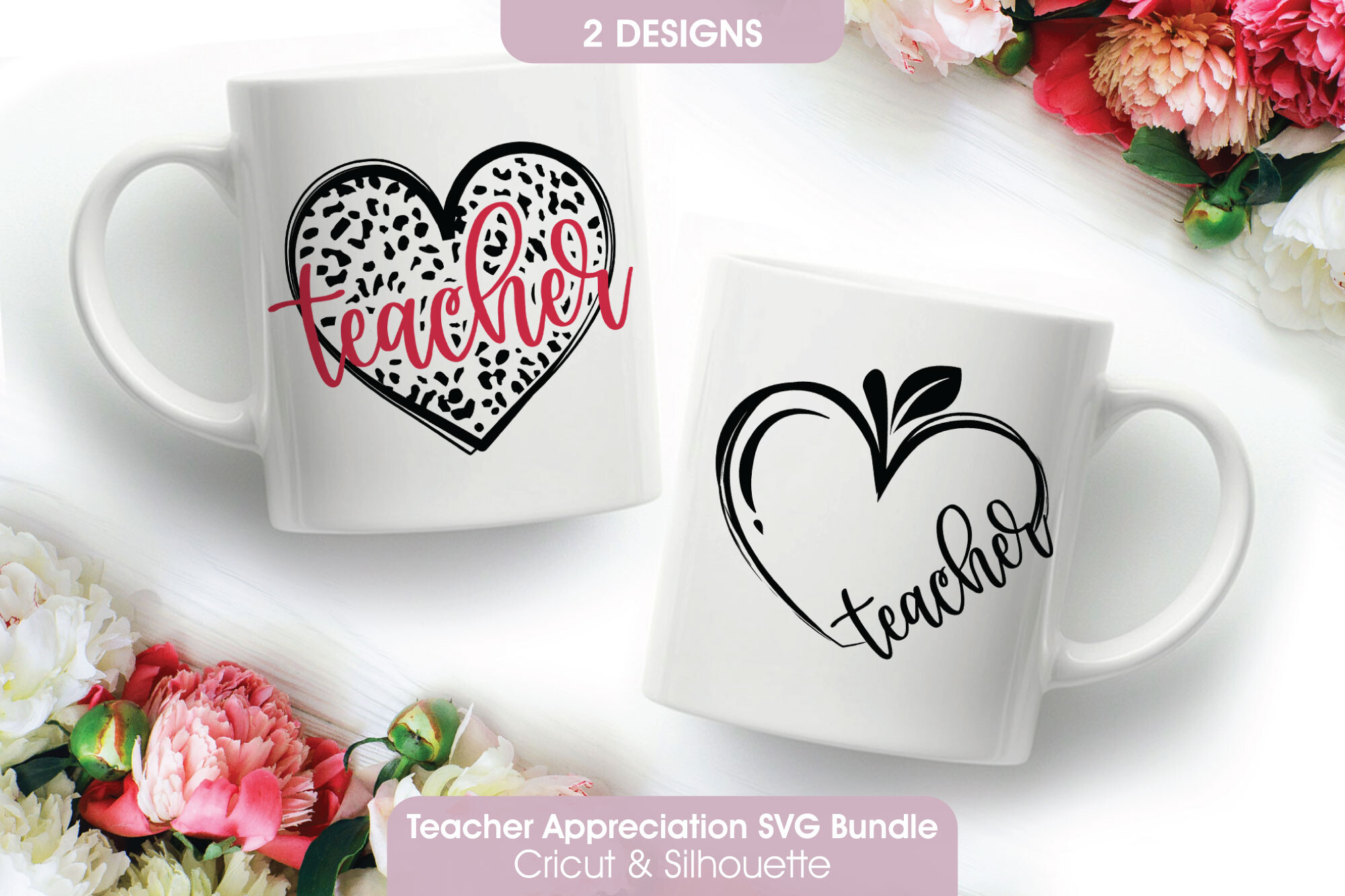 Teacher Appreciation SVG Bundle Thank Yo
