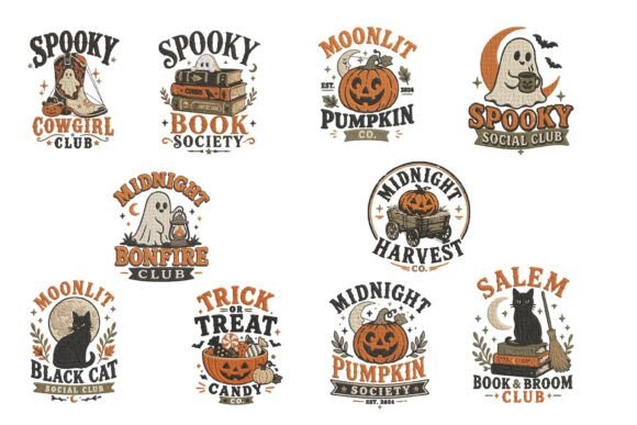Vintage Halloween Social Club Collection