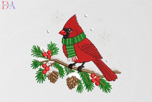 Winter Cardinal Bird