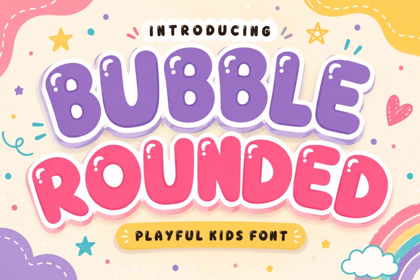 Bubble Rounded preview, placeholder image