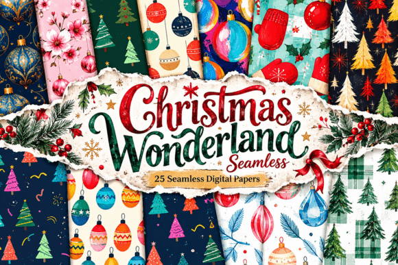 Christmas Wonderland Seamless