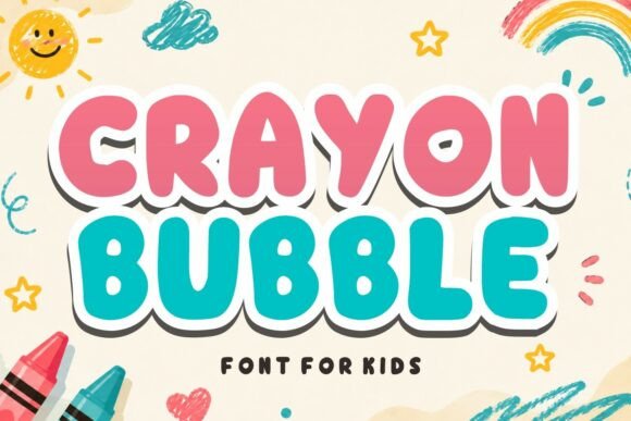 Chunky Bubble Fonts That Make Every Design Smile