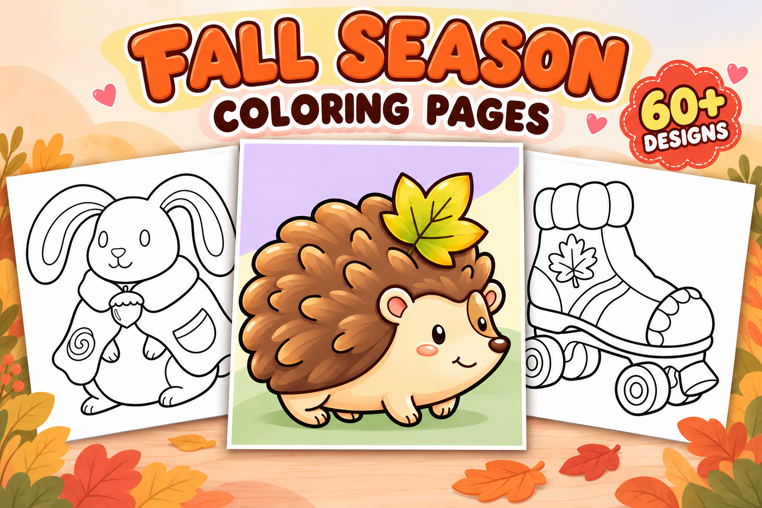 Fall Season Coloring Pages – Volume 2