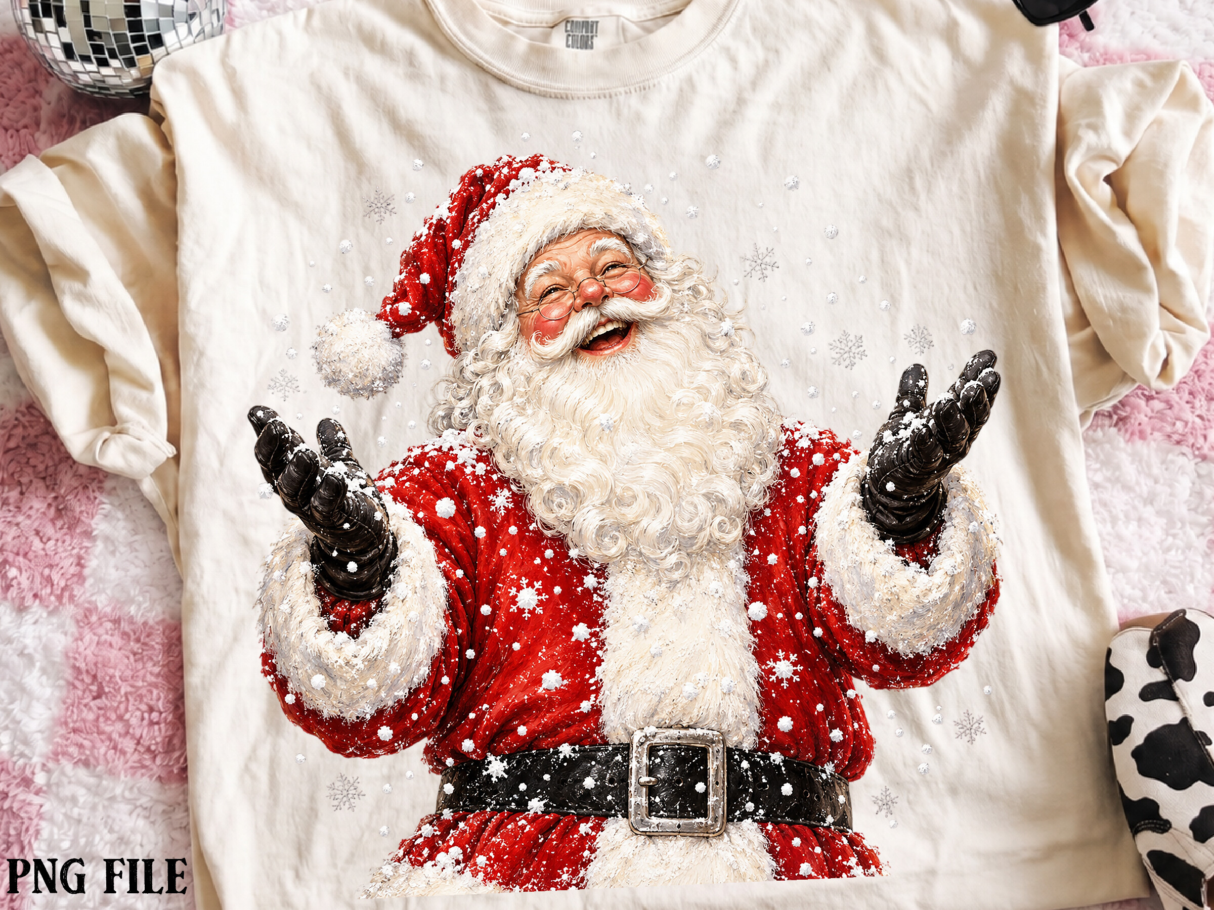 Happy Santa Claus PNG