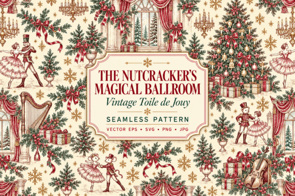 Nutcracker's Magical Ballroom Design
