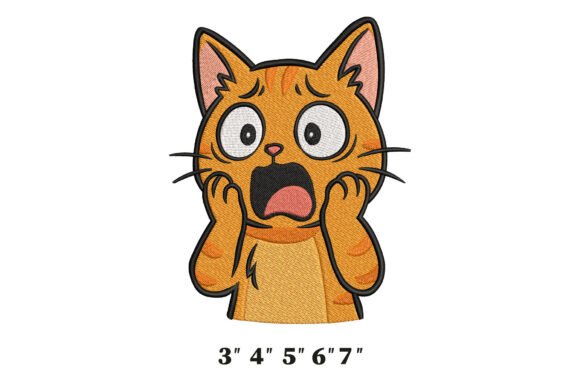 Shocked Orange Cat