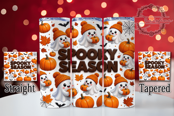 Spooky Season Ghosts 20oz Tumbler