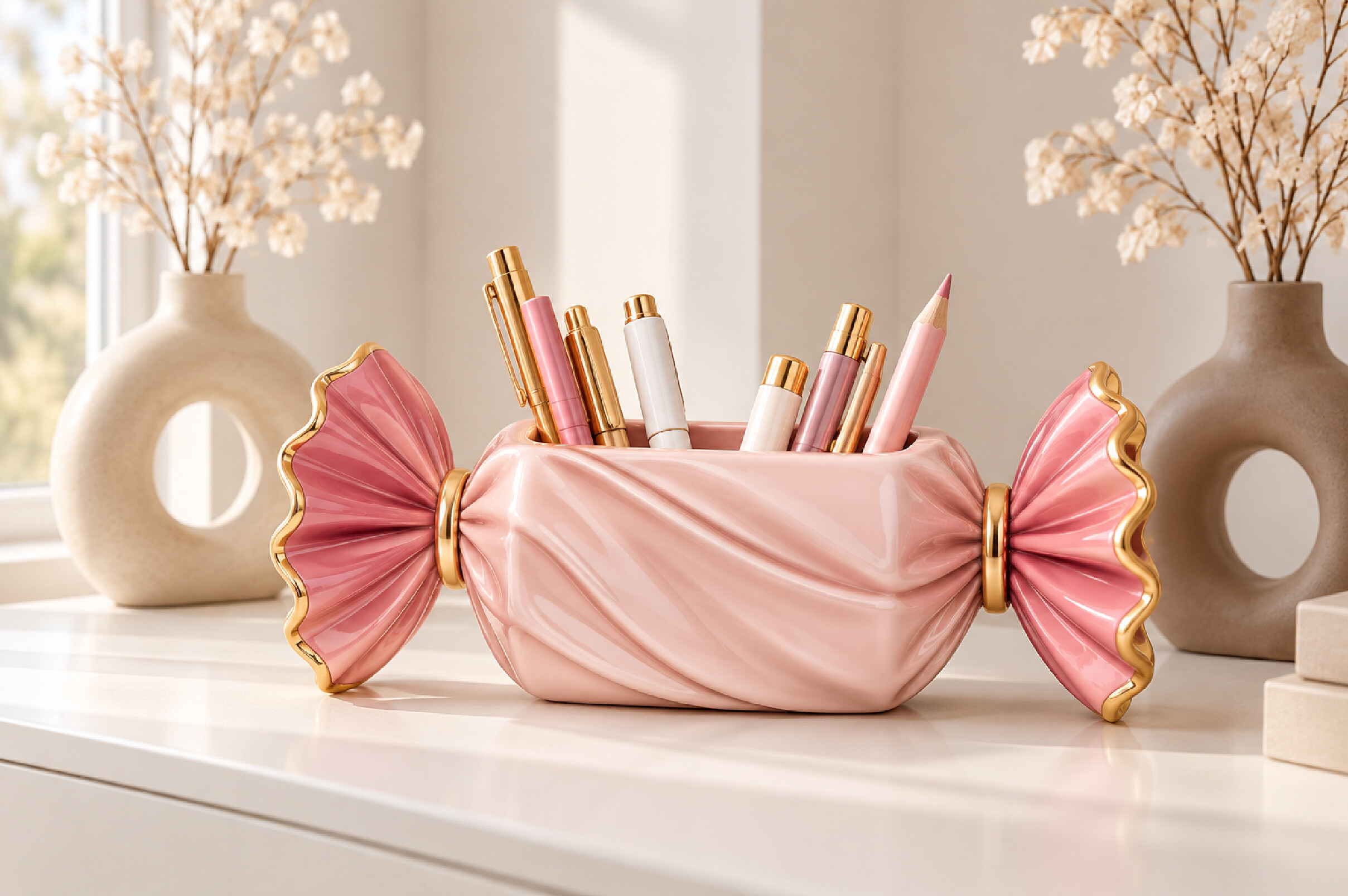 Sweet Candy Desk Organizer STL – Cute 3D Printable Pen & Stationery Holder - Image 5