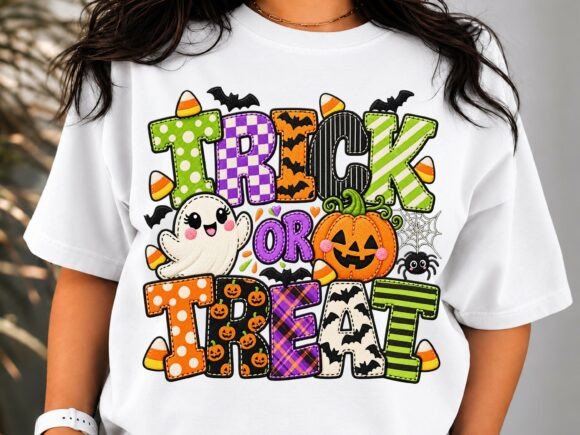 Trick or Treat Halloween PNG Sublimation