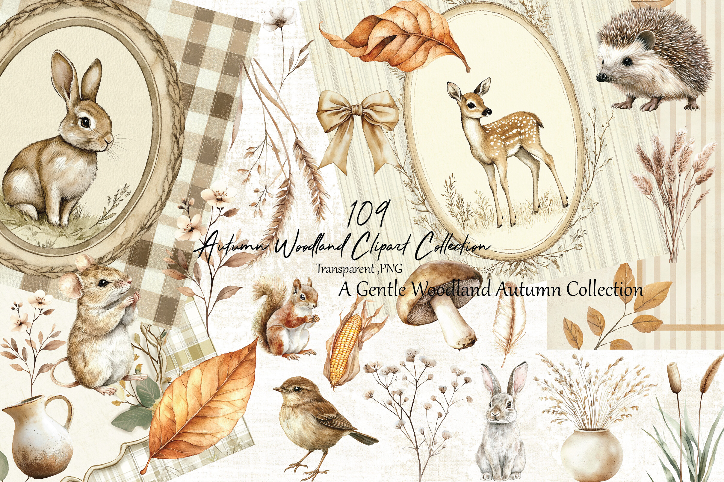 Autumn Woodland Clipart