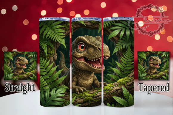 Baby T-Rex Jungle 20oz Tumbler