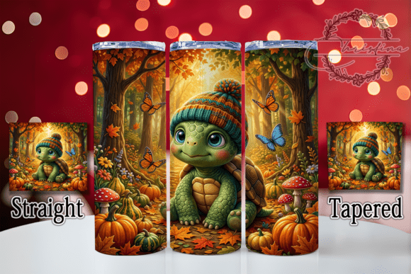 Baby Turtle Autumn 20oz Tumbler
