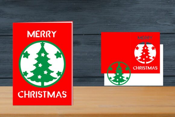 Christmas Papercut Card, Christmas Card