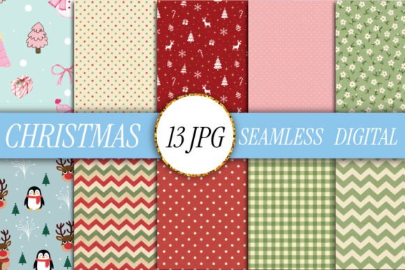 Christmas Seamless Patterns