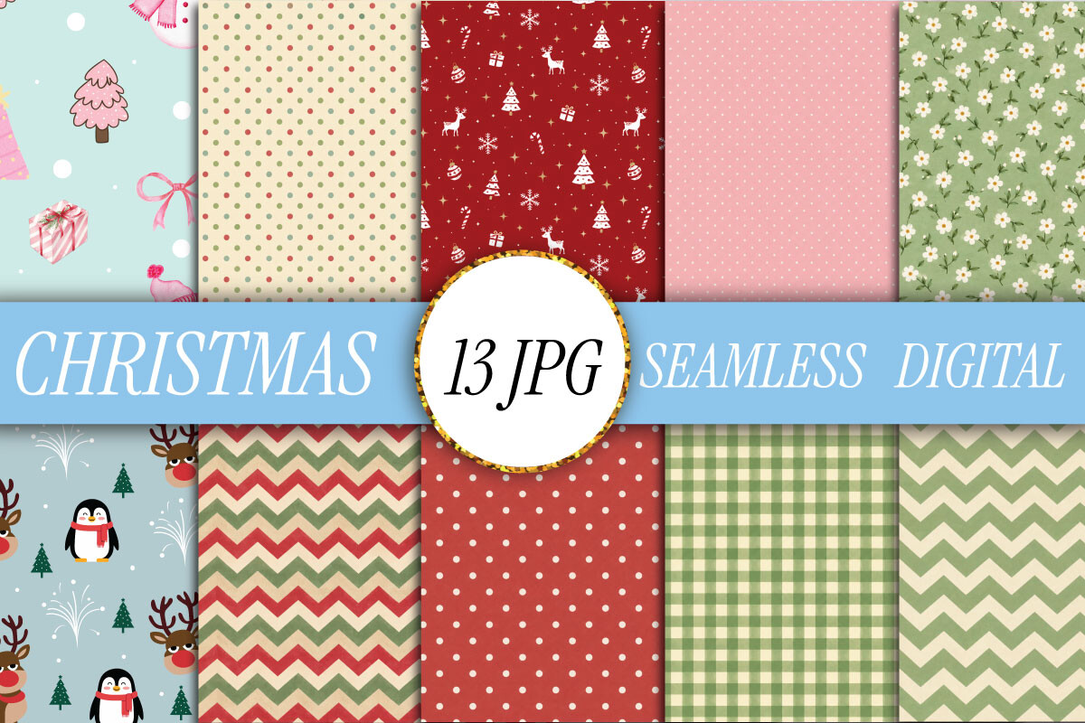 Christmas Seamless Patterns