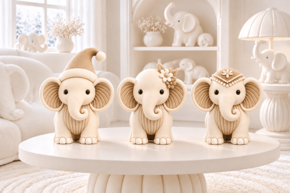 Cute Donkey Figurine STL 3D Print Set – 3 Adorable Farm Animal Models - Image 18