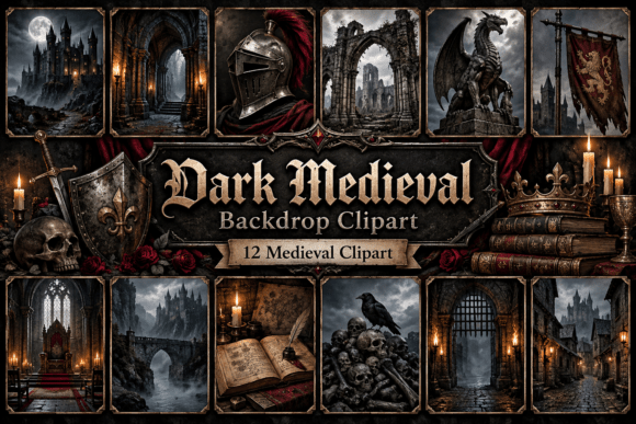 Dark Medieval Backdrop