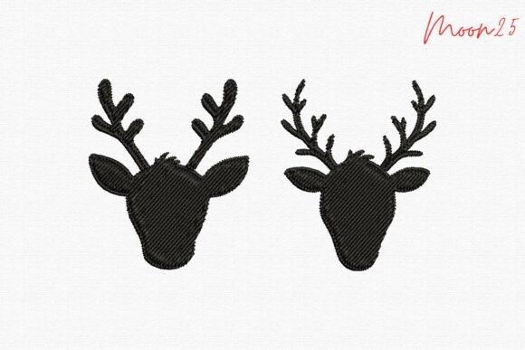 Deer Head Silhouette