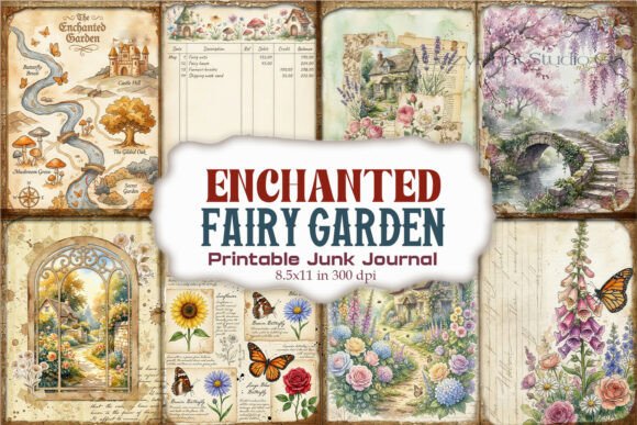 Enchanted Fairy Garden Junk Journal