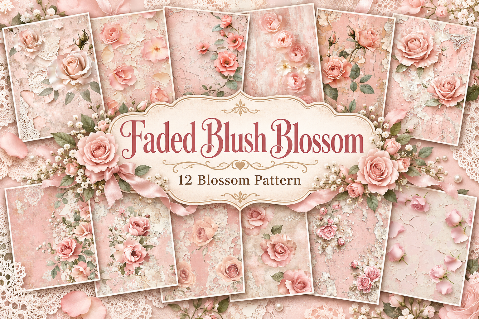 Faded Blush Blossom