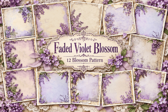 Faded Violet Blossom