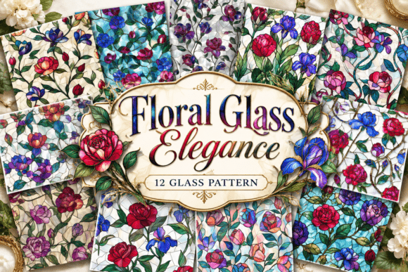 Floral Glass Elegance