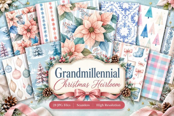 Grandmillennial Christmas Heirloom