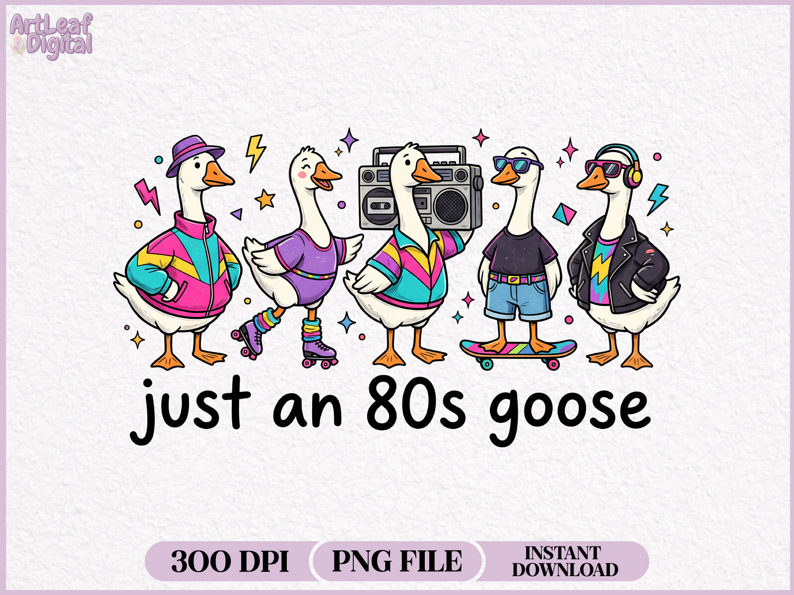 Just an 80s Goose PNG