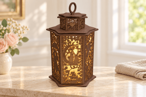 Love Stories Valentine Lantern Design