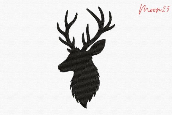 Majestic Stag Silhouette