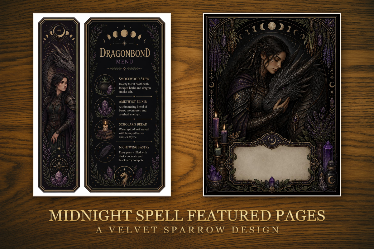 Midnight Spell Featured Pages