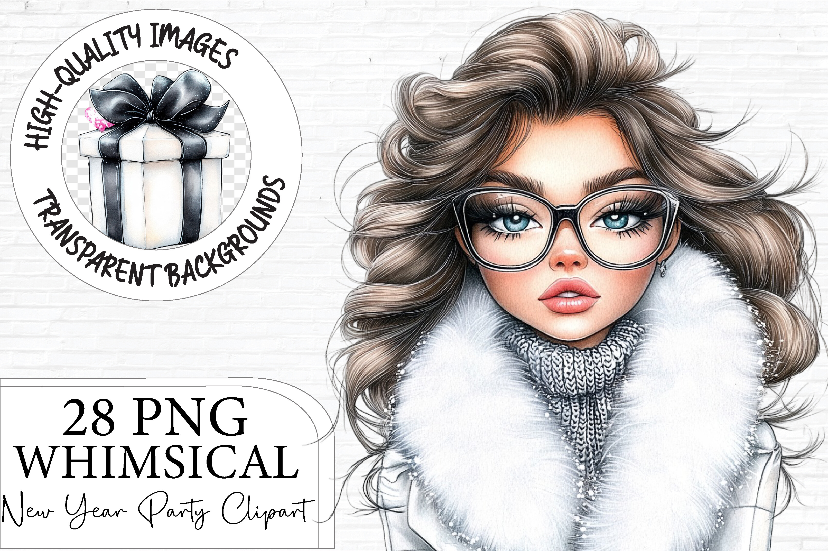 New Year Party Clipart