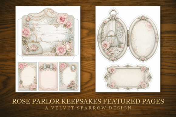 Rose Parlor Keepsakes Featured Pages