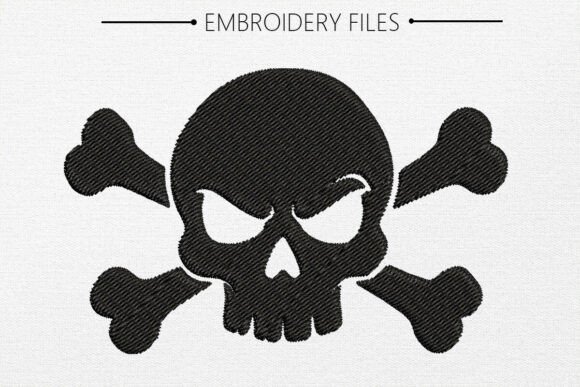 Skull Embroidery