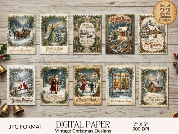 Vintage Christmas Backgrounds