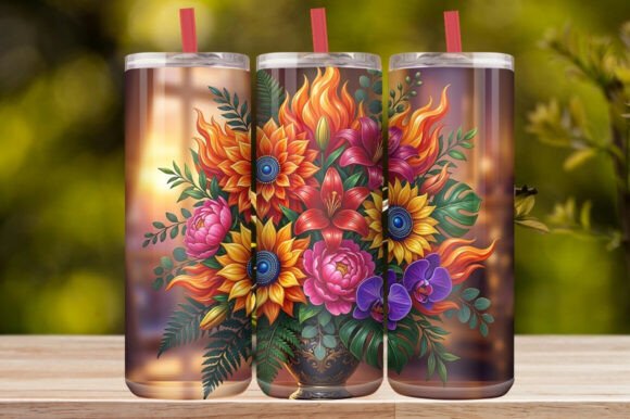 3D Floral & Fantasy Glowing Aesthetic