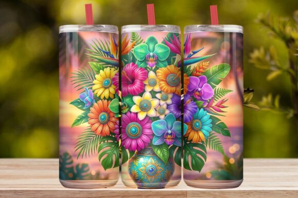 3D Floral & Fantasy Glowing Aesthetic
