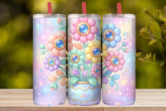3D Floral & Fantasy Glowing Aesthetic