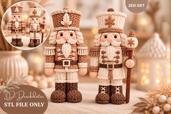 Christmas Ornament Set STL - 3 Ribbed Bell 3D Print Files for Holiday Decor - Image 14