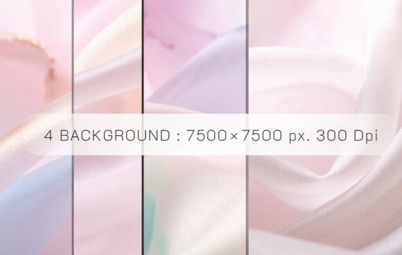 4 Abstract Soft Background Featuring