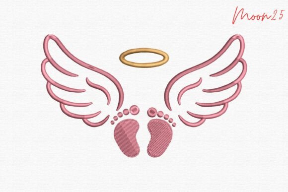 Angel Wings Baby Feet